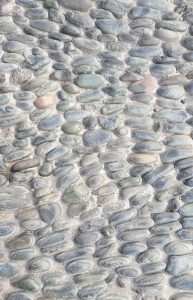 Attention - this pavement in the old town of Las Palmas is not suitable for high heels....