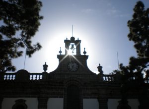 Didn't God just wink at us? (Church in Teror)